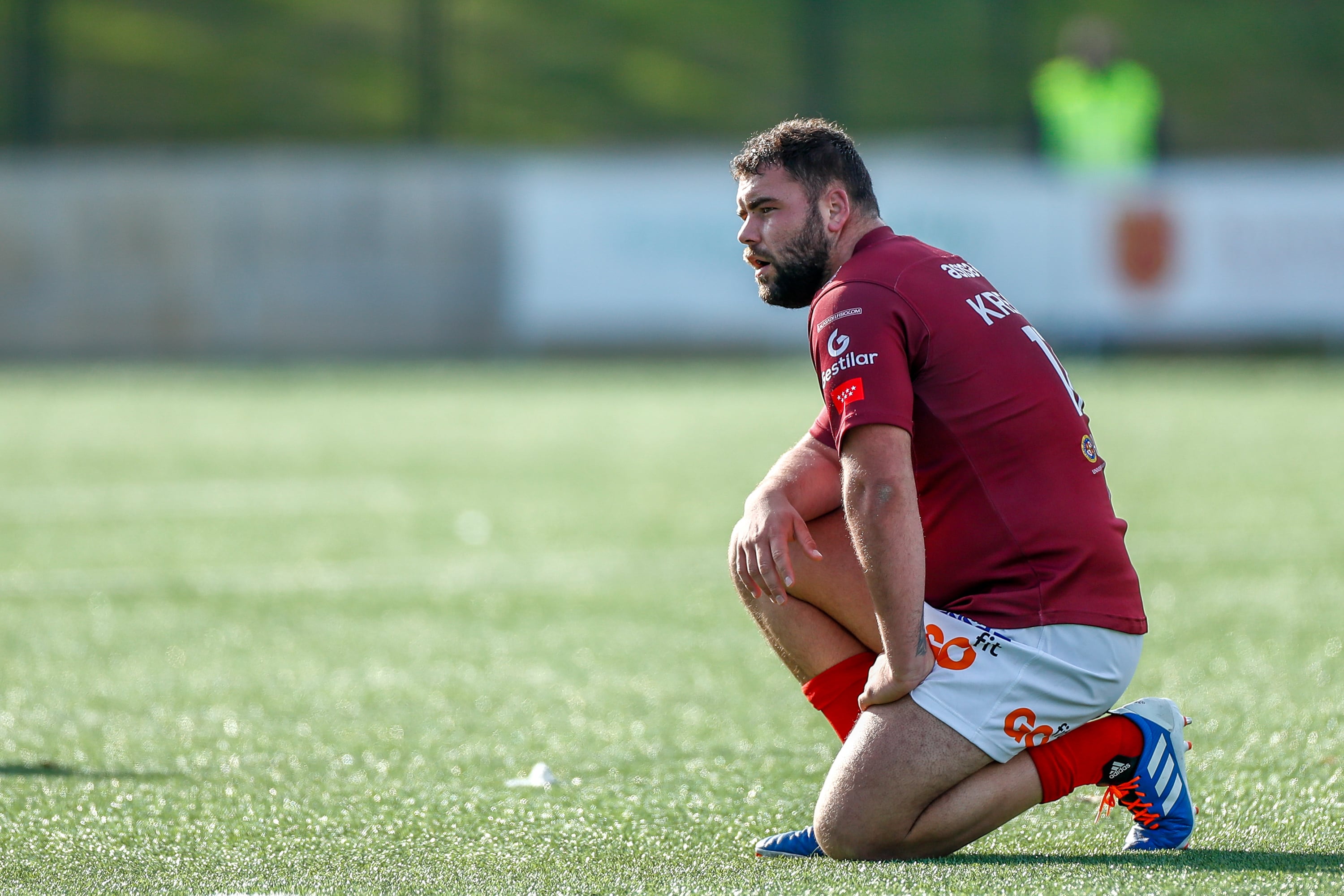 Gavin Van den Berg, durante un partido con el Alcobendas (Getty Images)