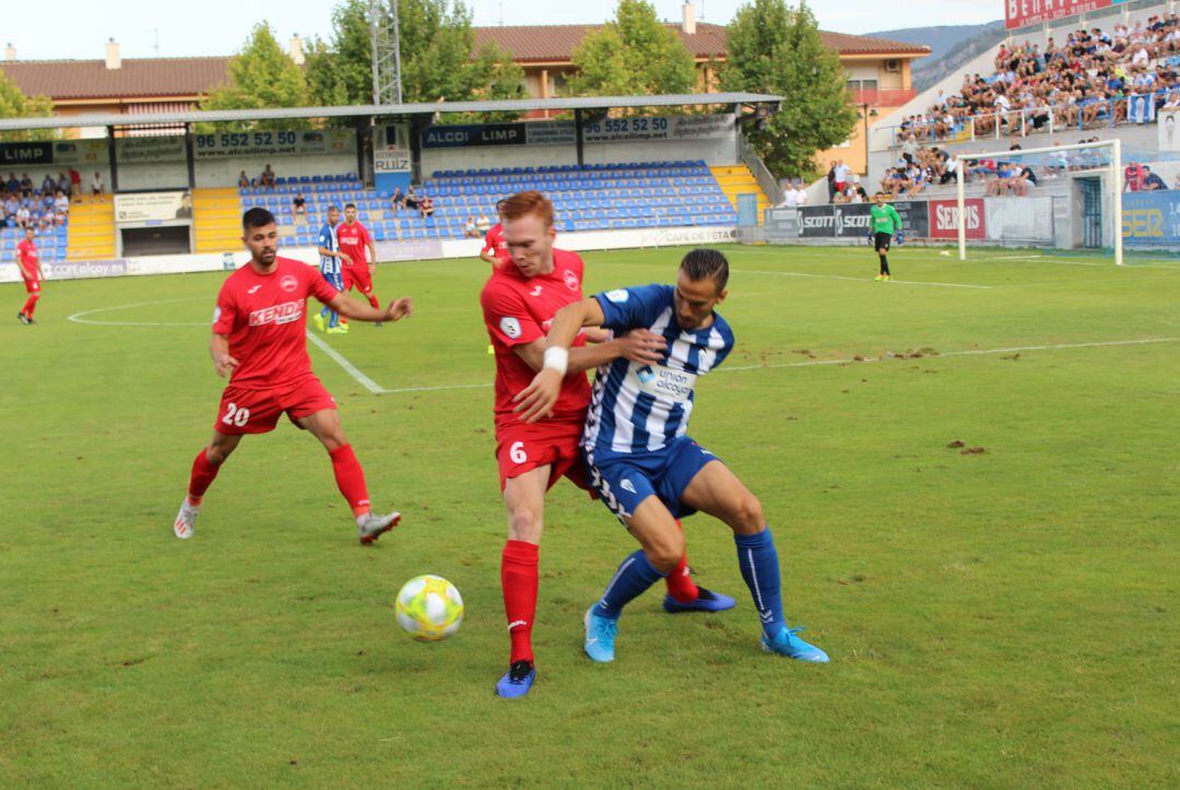 Oscar Díaz, en un partido esta temporada