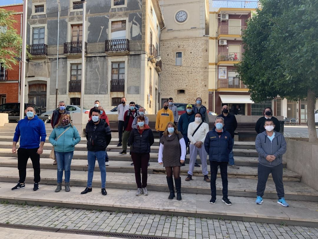 Integrantes del taller de ocupación.