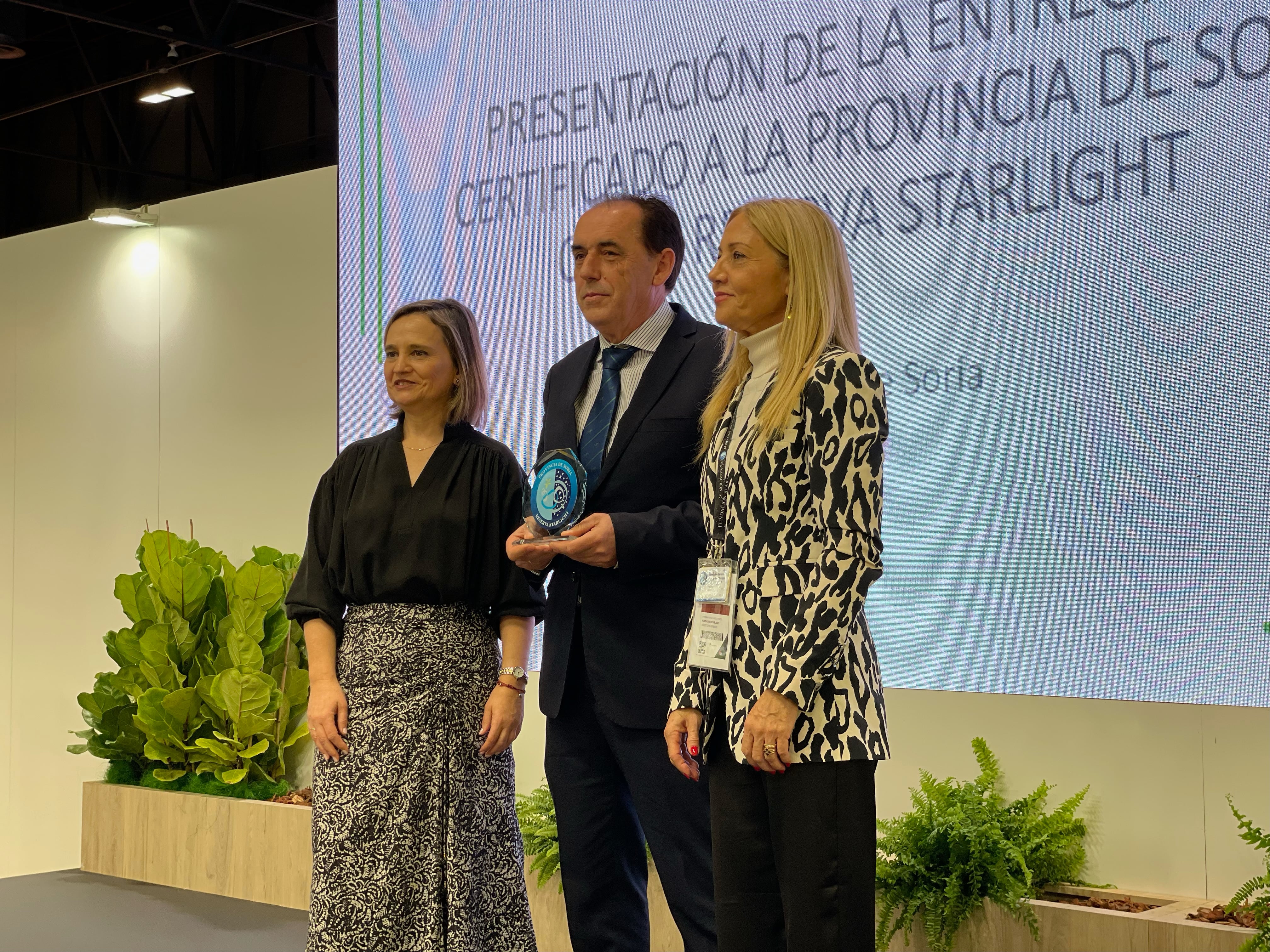 Presentación en Fitur del certificado Starlight.