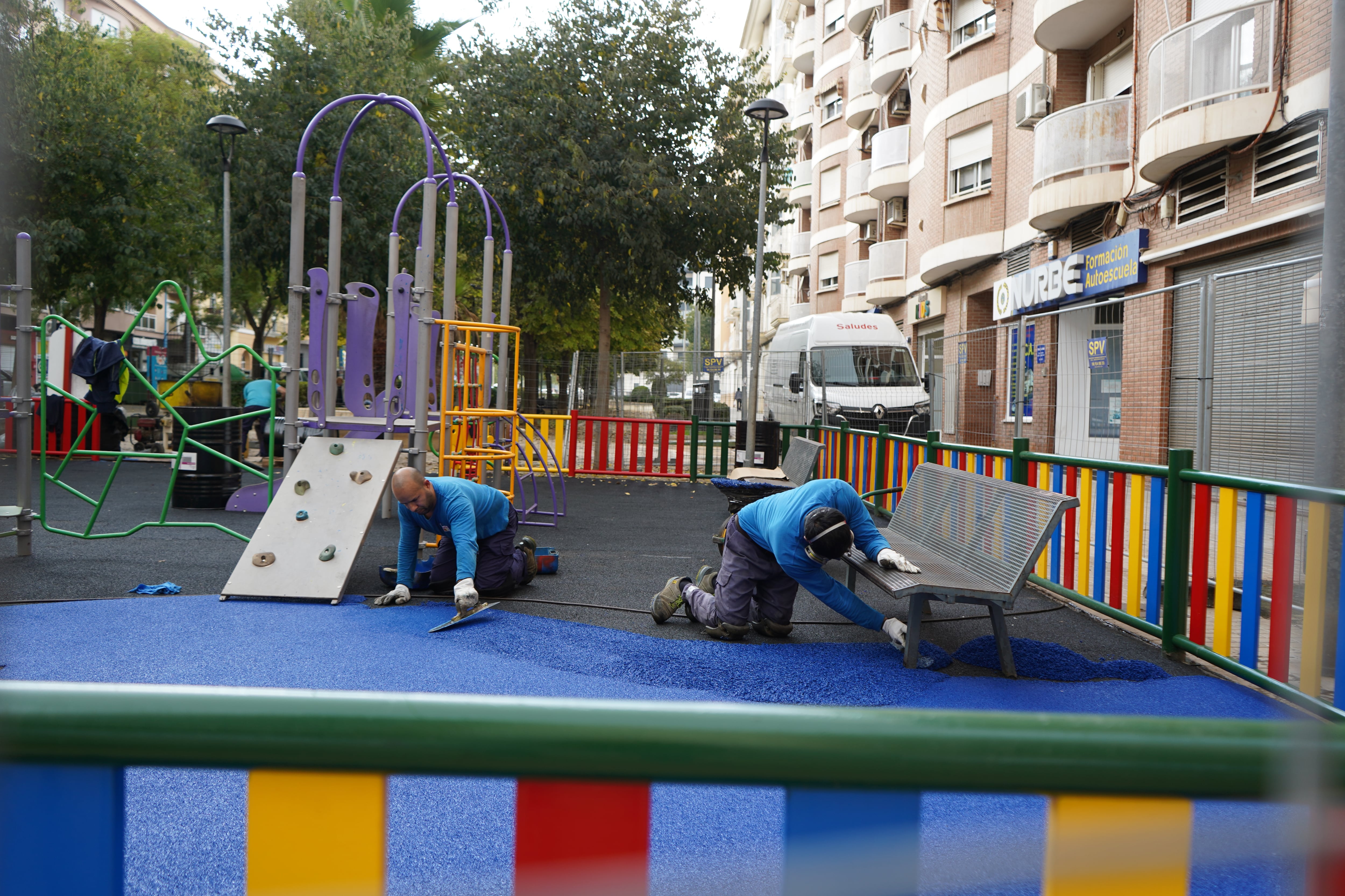 Trabajadores municipales de Xàtiva. Fuente: Ajuntament de Xàtiva