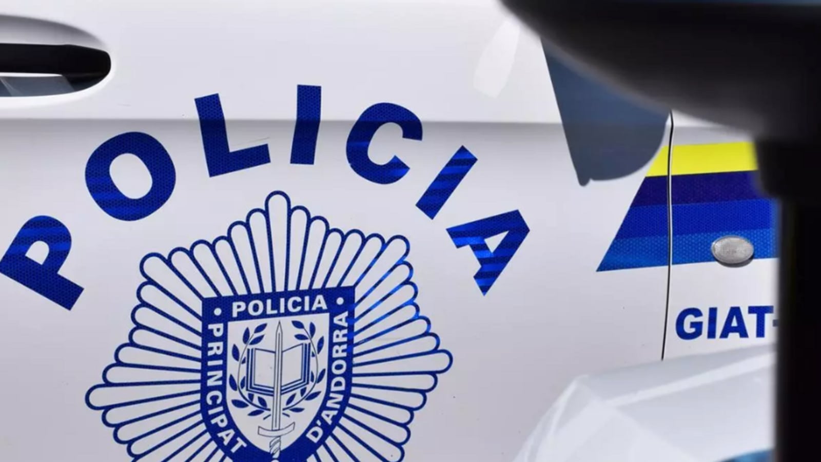 Un vehicle de la policia