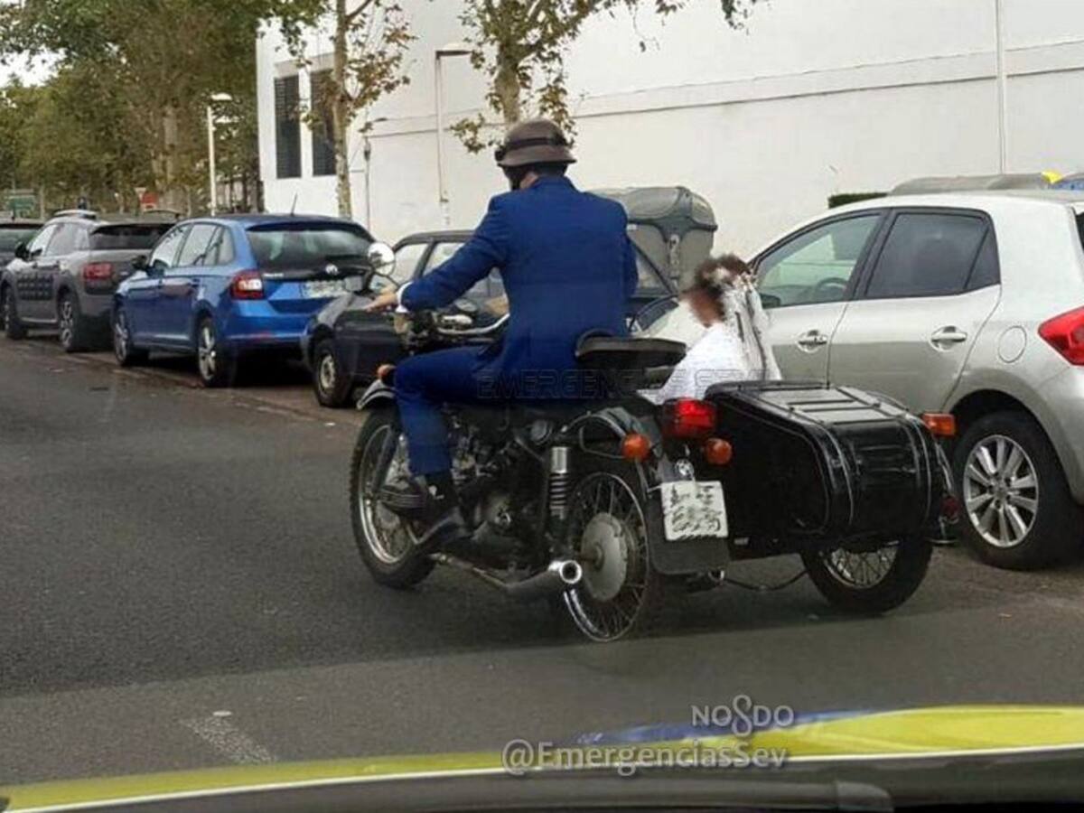 Boda con escolta policial