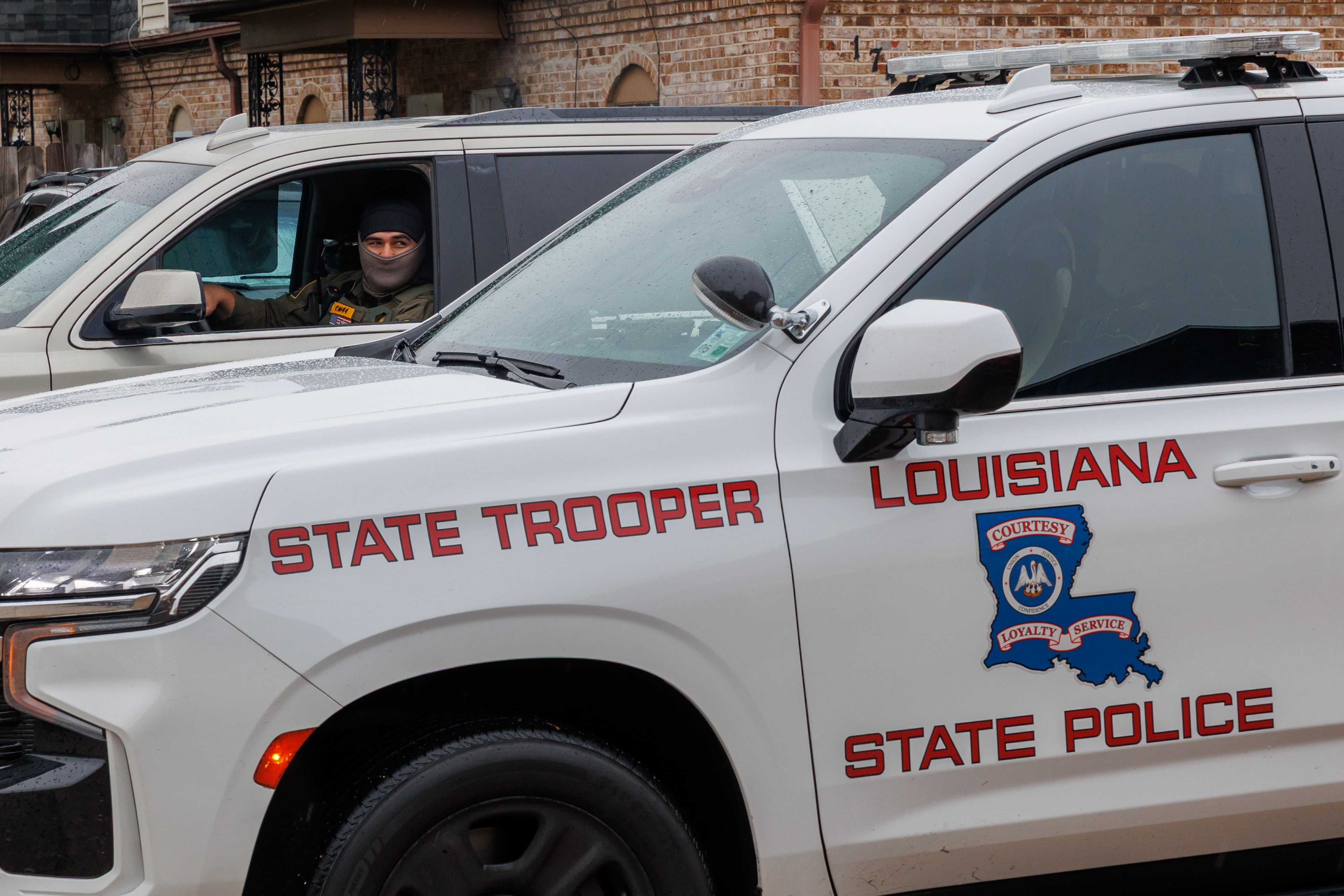 Policía del Estado de Louisiana, en Estados Unidos.