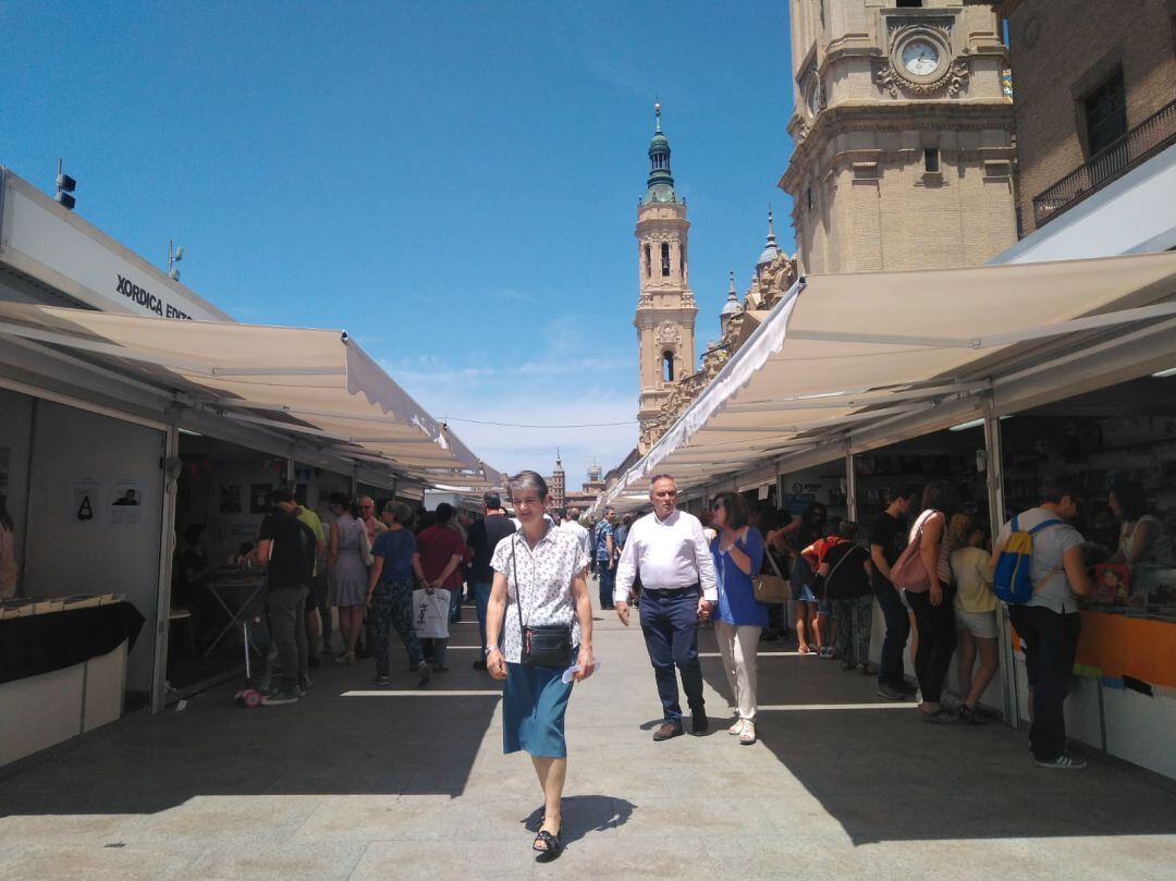 Feria del Libro este domingo en la Plaza del Pilar