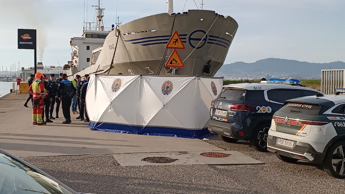 Aparece un cuerpo flotando en el Puerto de Vigo