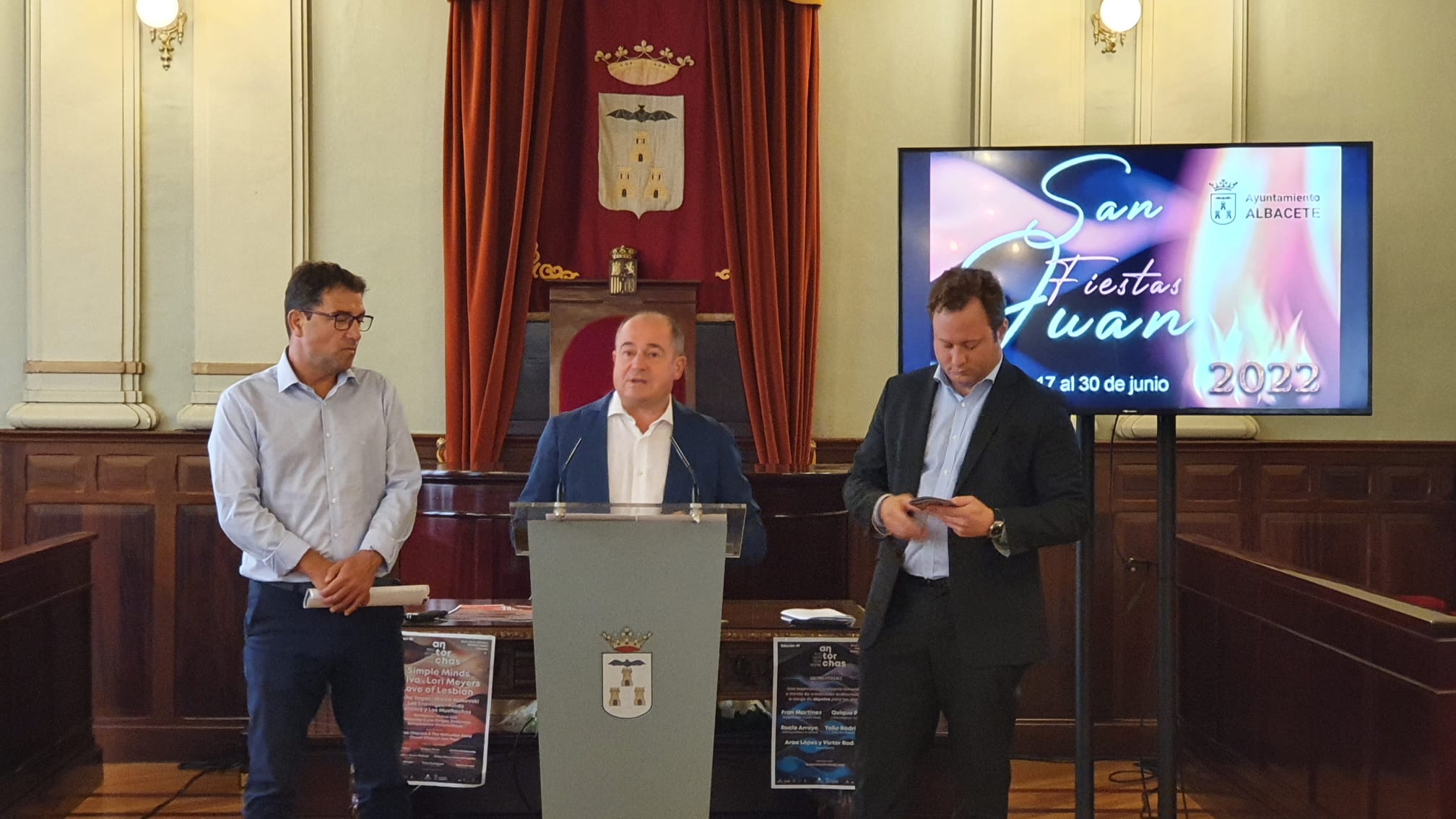 Presentación de los actos de San Juan 2022