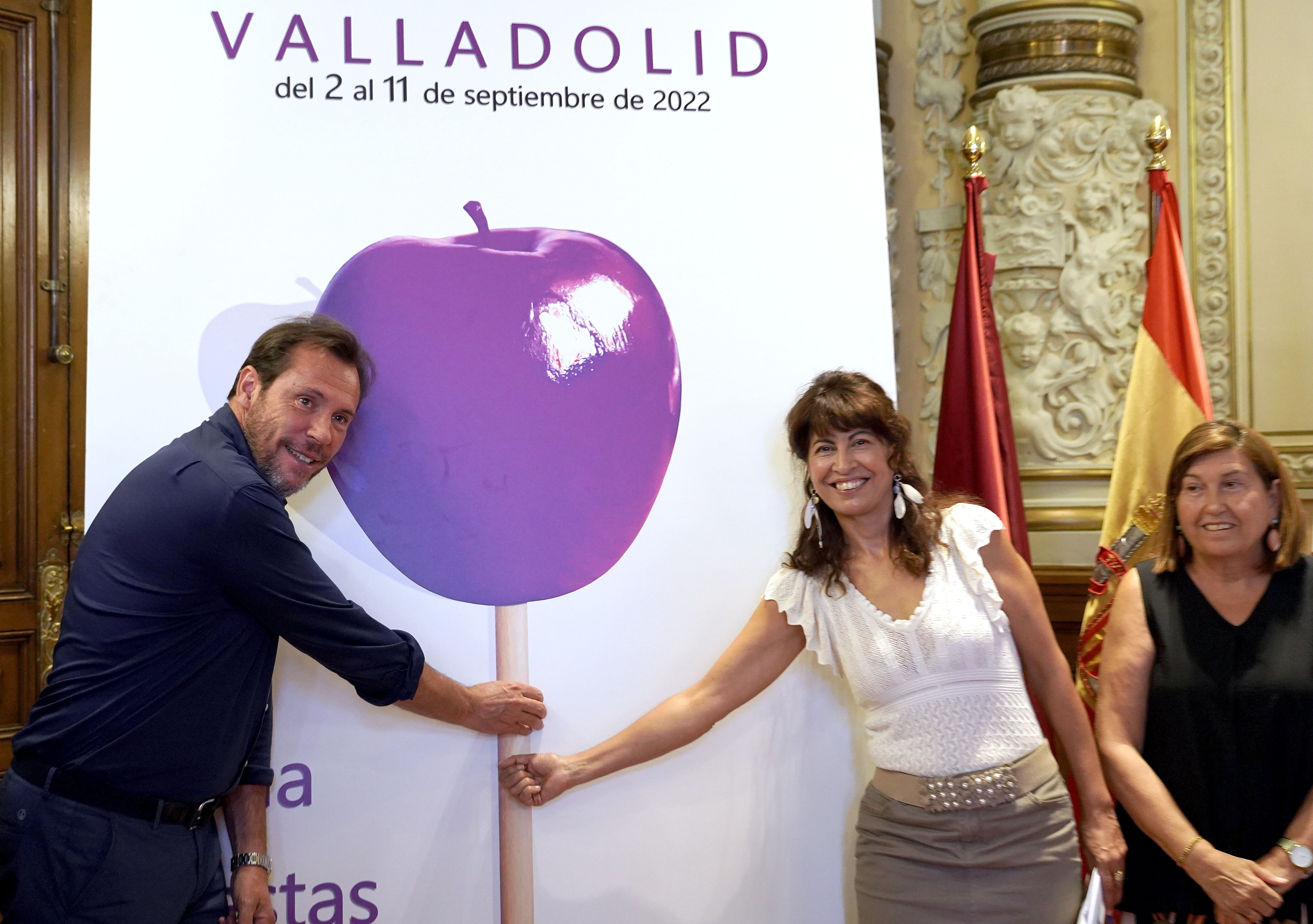 El alcalde de Valladolid, Óscar Puente, y la concejala de Cultura y Turismo, Ana Redondo, presentan el programa completo de la Feria y Fiestas de la Virgen de San Lorenzo