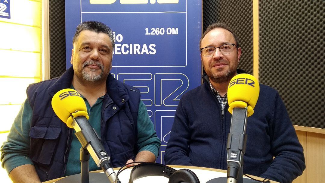 Manuel Palacios, representante de CC OO y Miguel Lara presidente de la Junta de Personal del Ayuntamiento de Algeciras aclaran la polémica de los 500 euros 