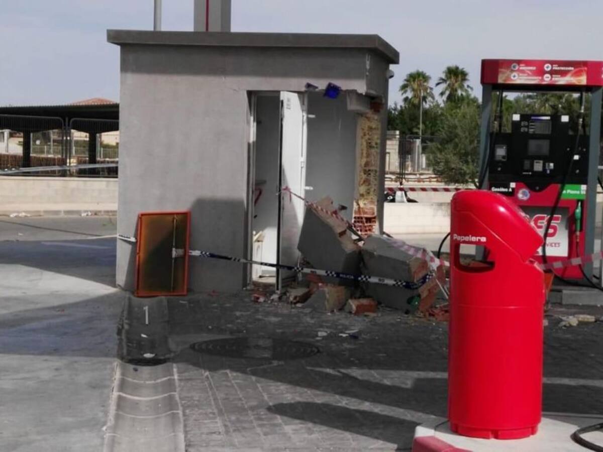 Intento de robo en una gasolinera de Novelda