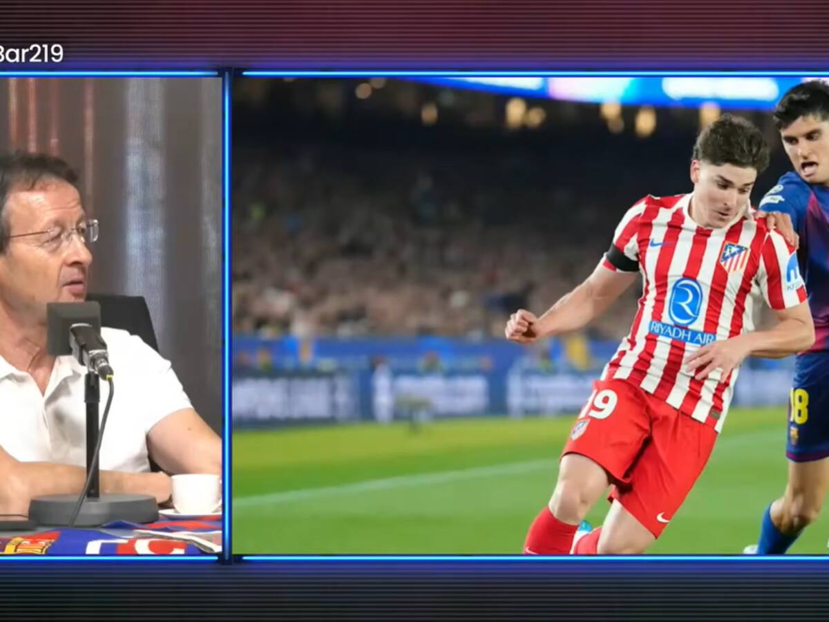 Julián Álvarez, entre elogios y dudas para Bojan Krkic: "No son cifras de un gran nueve"