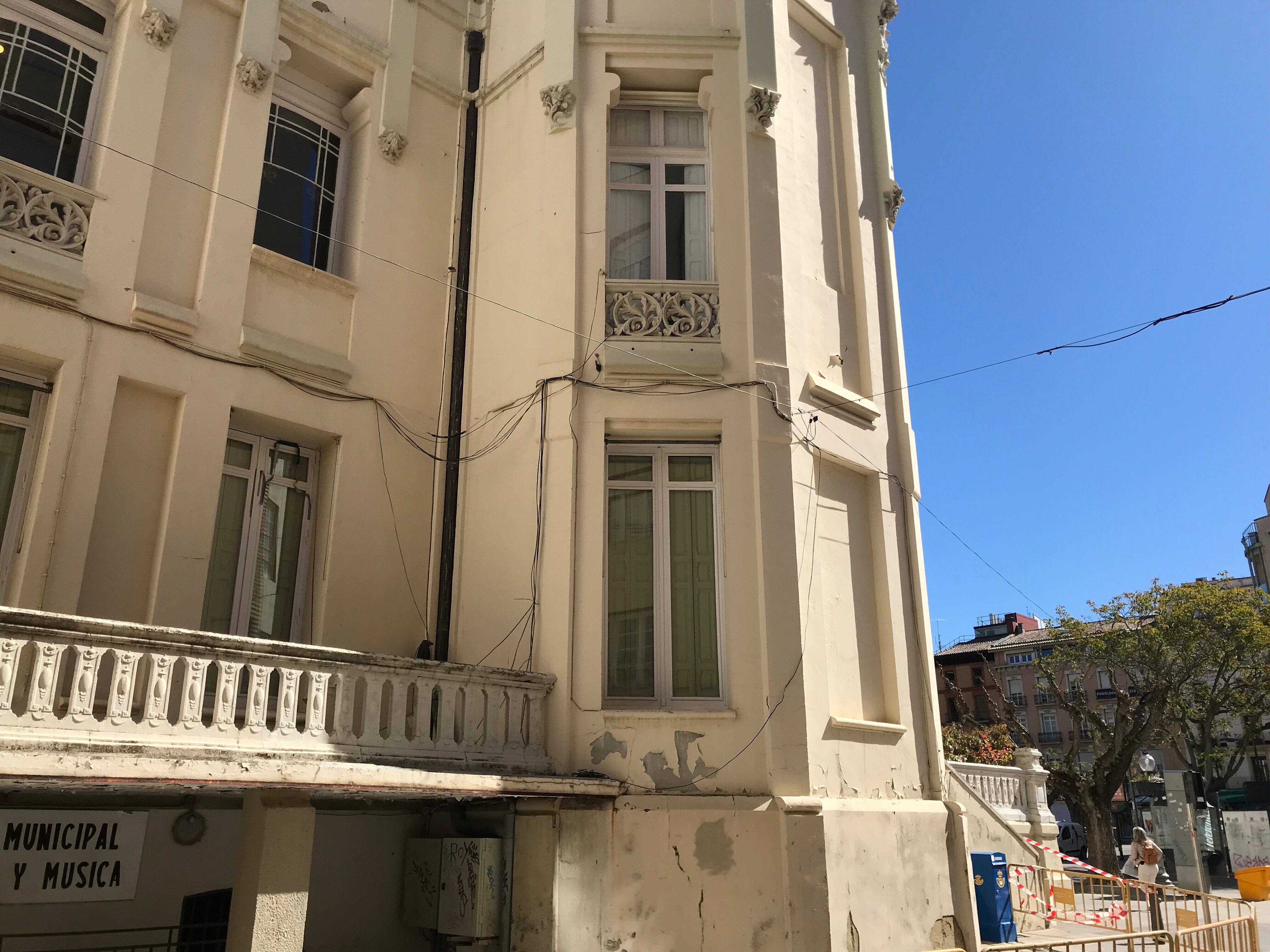 Aspecto del Casino de Huesca