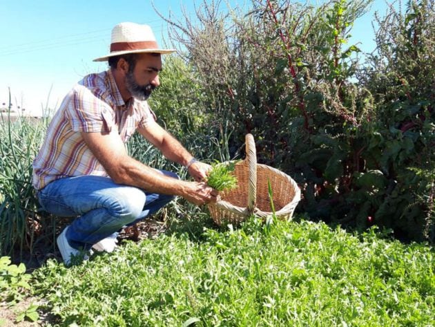 Rafael Monge, en su navazo de Bonanza