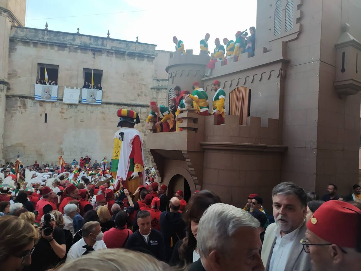 Villena recoge la Mahoma de Biar, tres años después