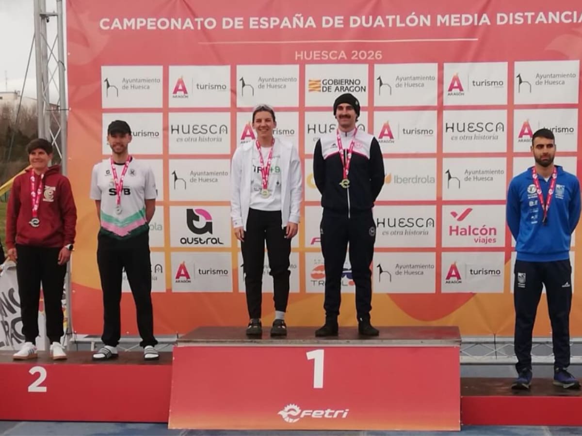 Paula Chafer, subcampeona de España, relata su dura carrera de duatlón
