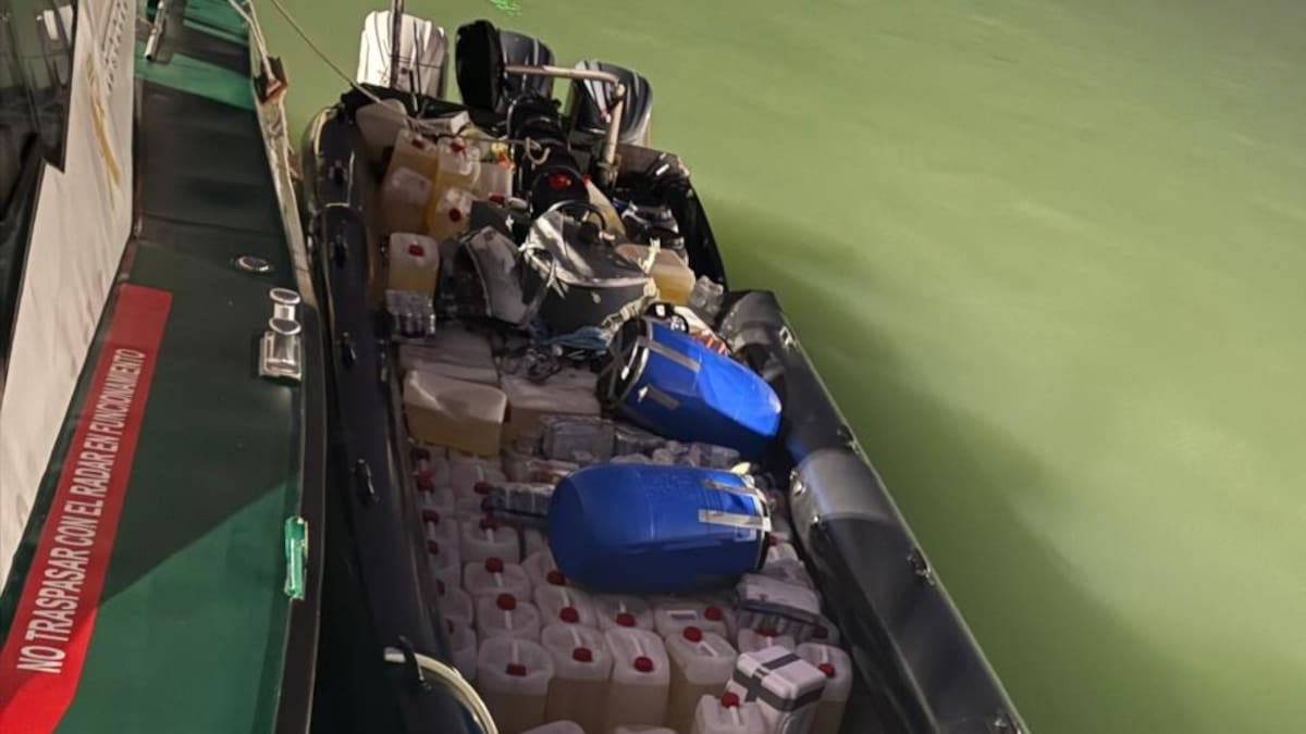 La Guardia Civil detiene a 7 varones y se incauta de 3 embarcaciones en el entorno del Puerto de Barbate