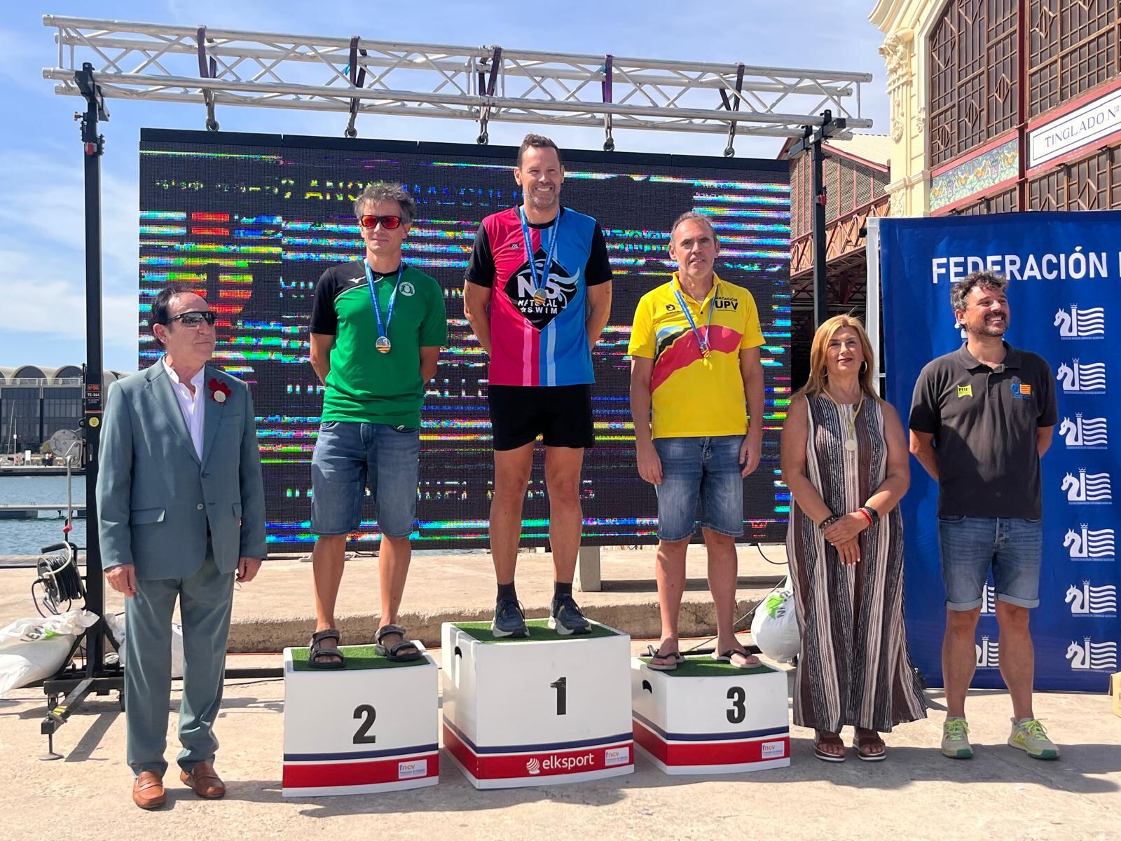 Ricardo Domene, campeón autonómico de aguas abiertas