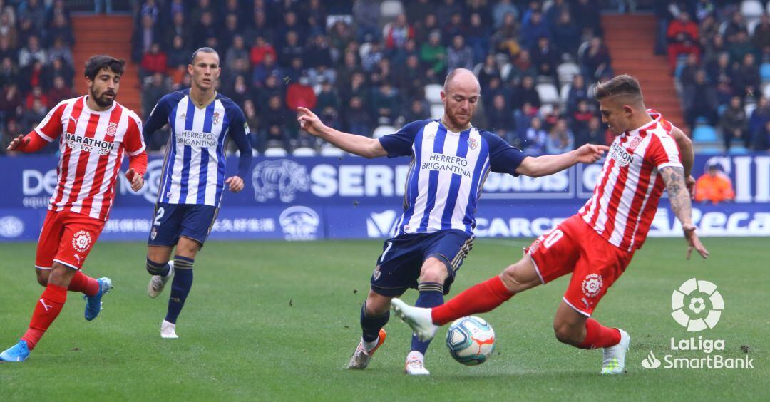 Un moment del partit