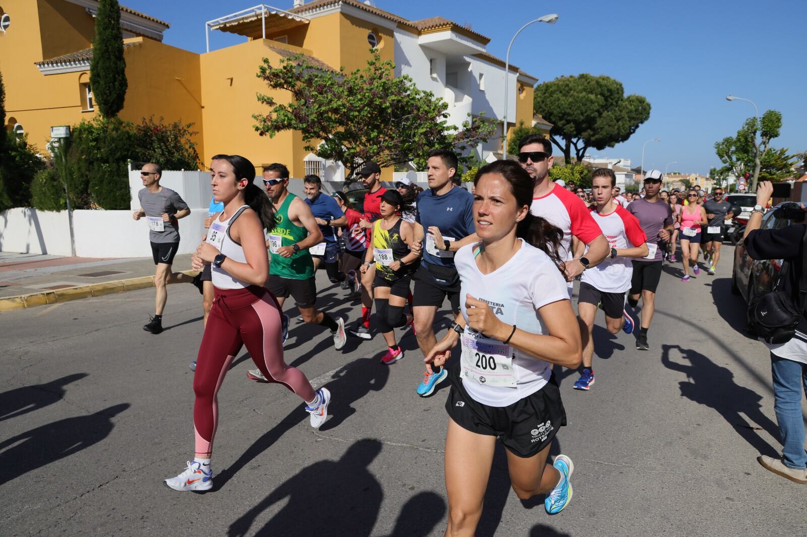Imagen de la carrera popular de Rota