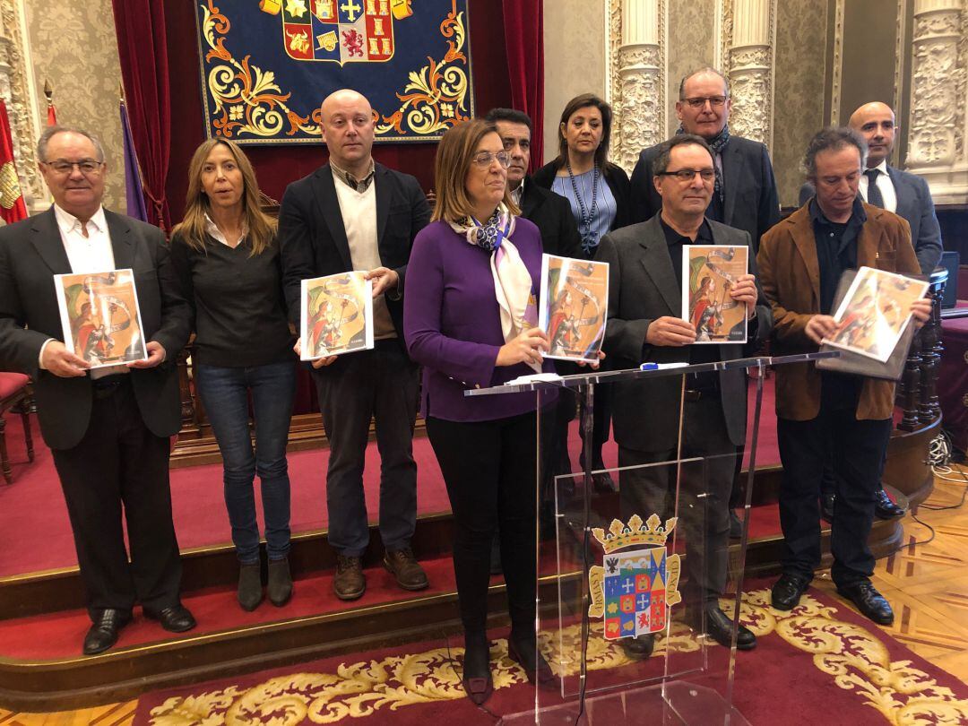 El Salón de Actos de la Diputación de Palencia ha sido escenario de la firma del convenio