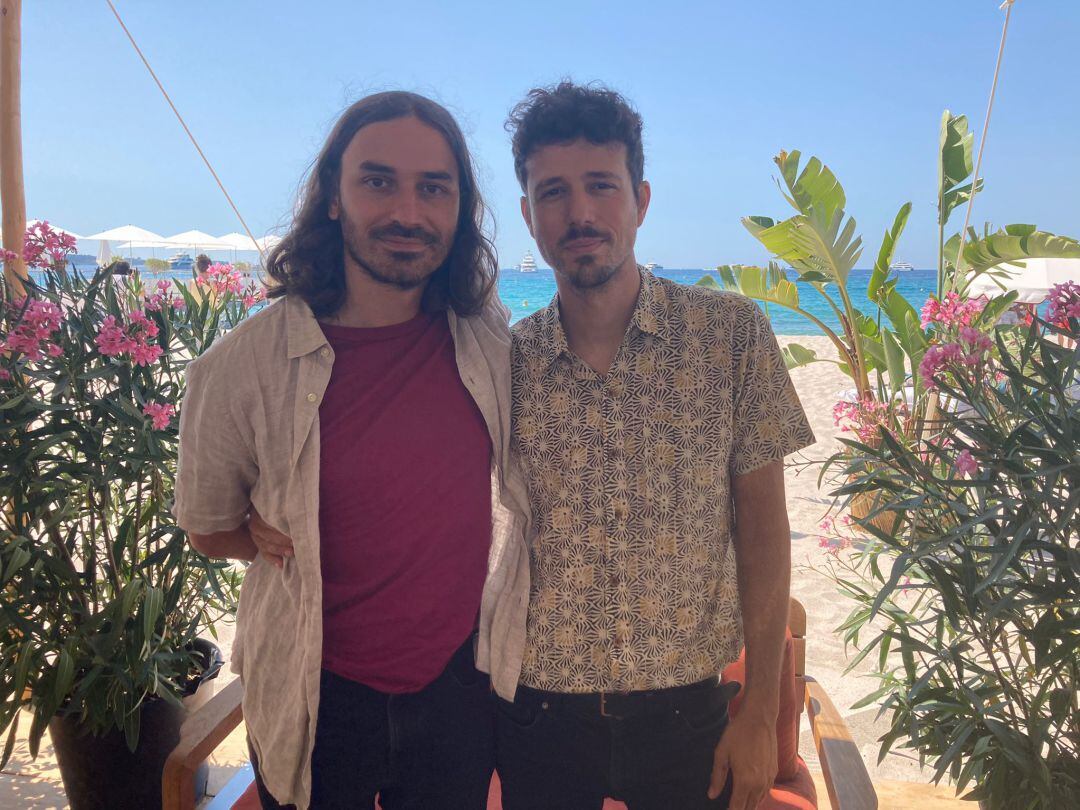 Lois Patiño y Matías Piñeiro en el Festival de Cannes