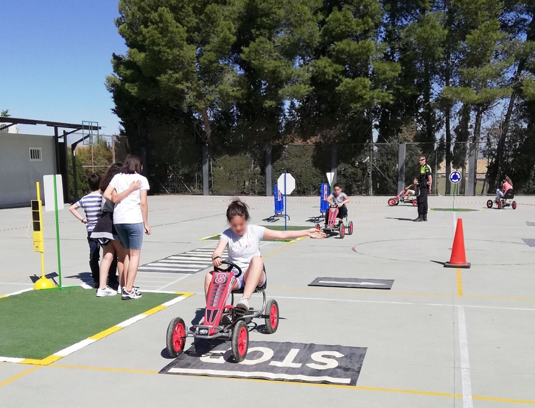 Cursos de seguridad vial para escolares en Las Gabias (Granada)