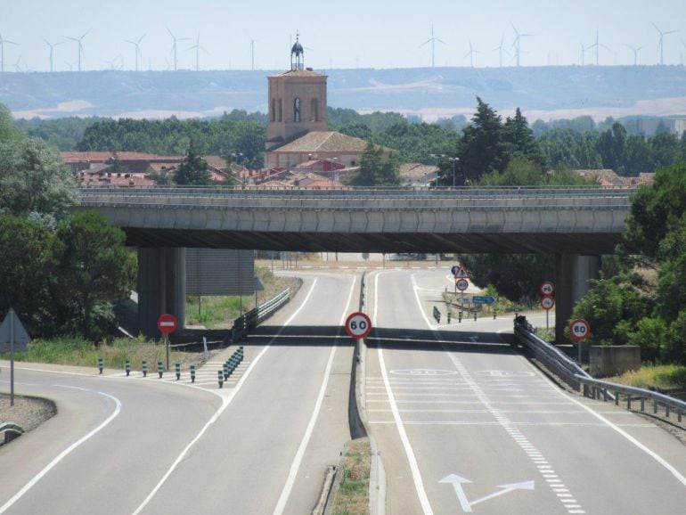 Uno de los puentes situados a la altura de Magaz de Pisurga, que será objeto de reparación