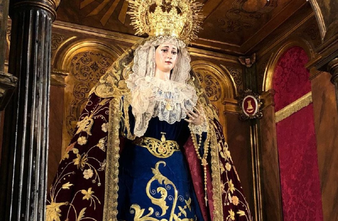 Nuestra Señora de La Palma, titular de la Hermandad del Buen Fin