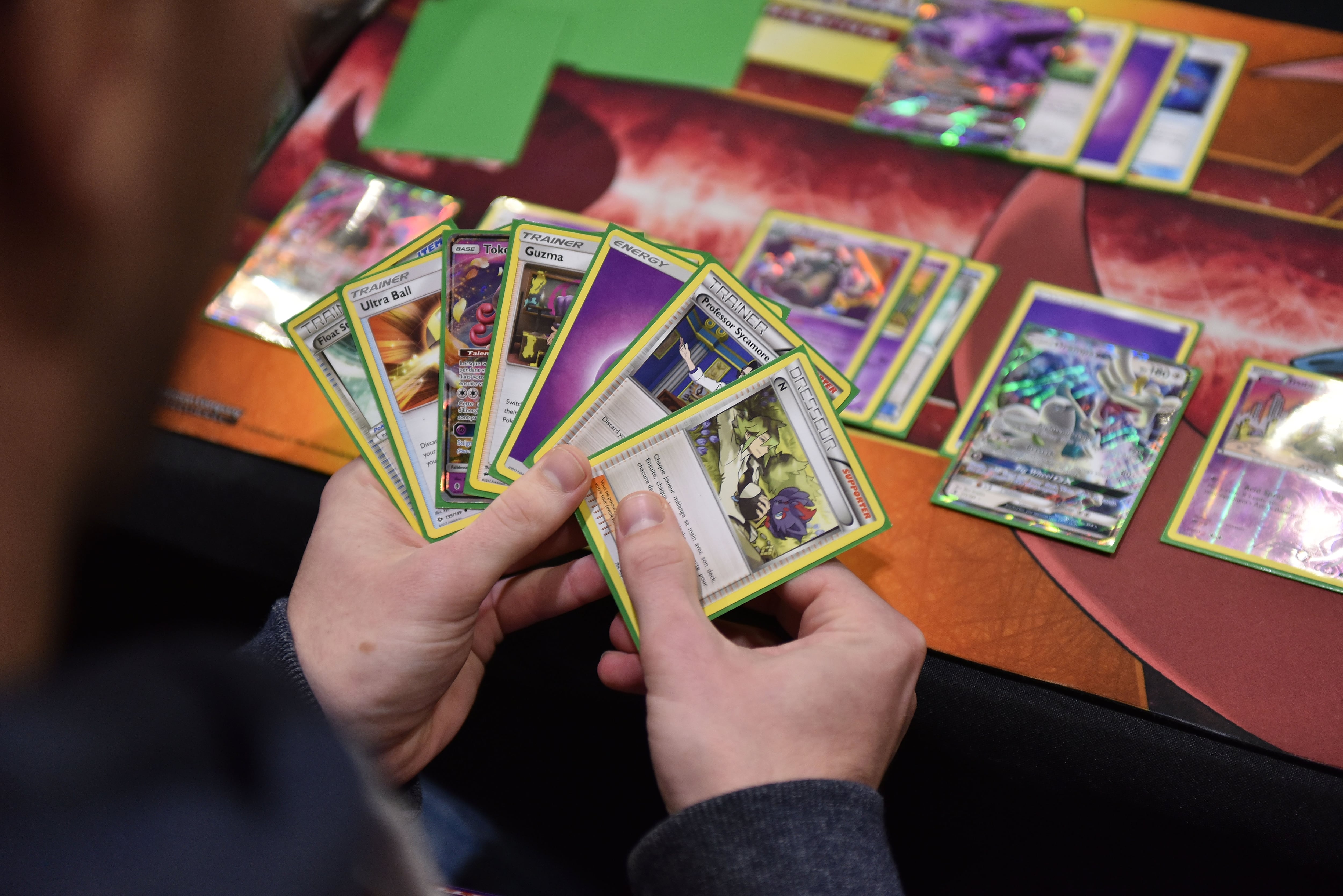 Imagen de archivo de una competición internacional de cartas Pokémon