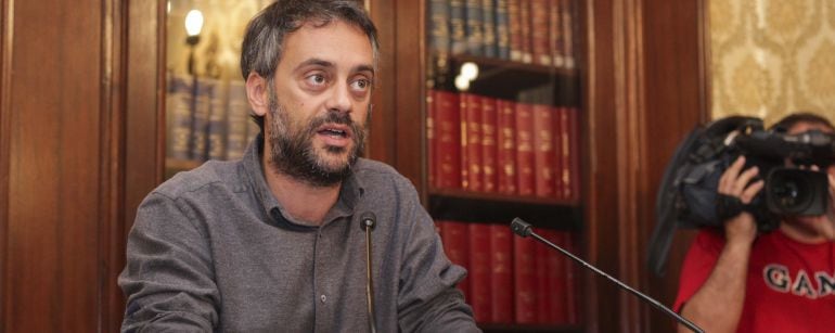 Xulio Ferreiro, alcalde de A Coruña, en rueda de prensa