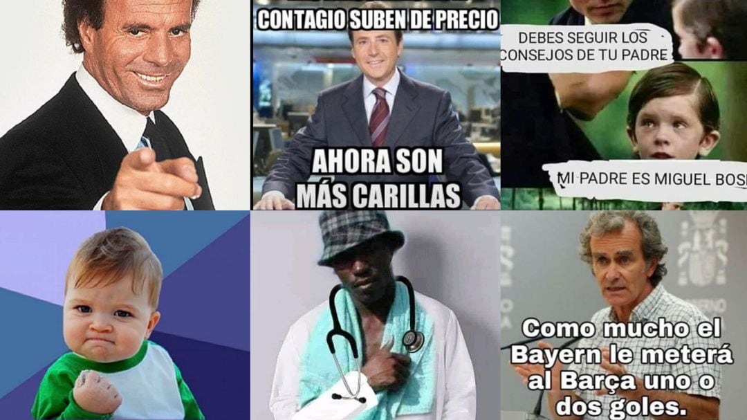 Los memes son bromas visuales que se comparten en redes sociales.