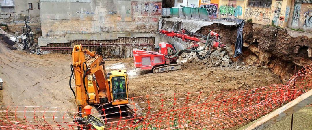 Obras en Rey Abdullah