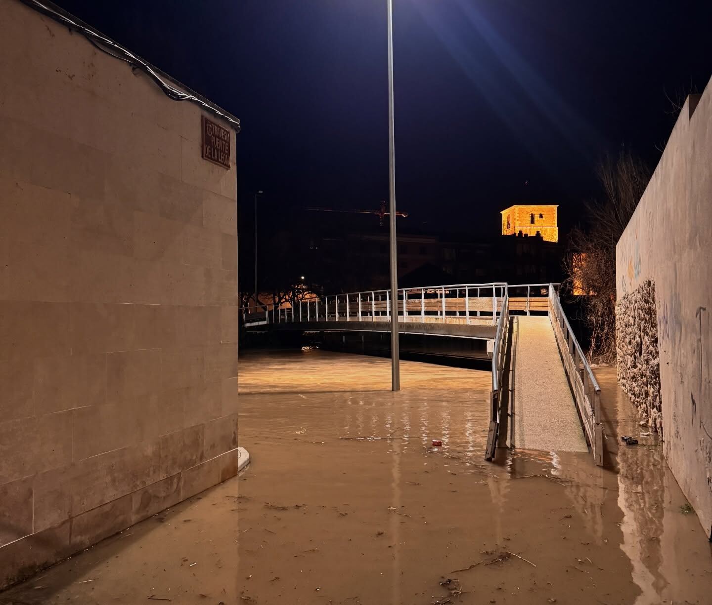 Peñafiel ha notado el crecimiento del caudal del Duratón