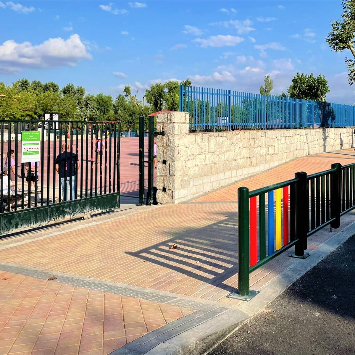 Colmenar Viejo concluye la reforma del tramo norte de avenida de Andalucía y glorieta de los Músicos