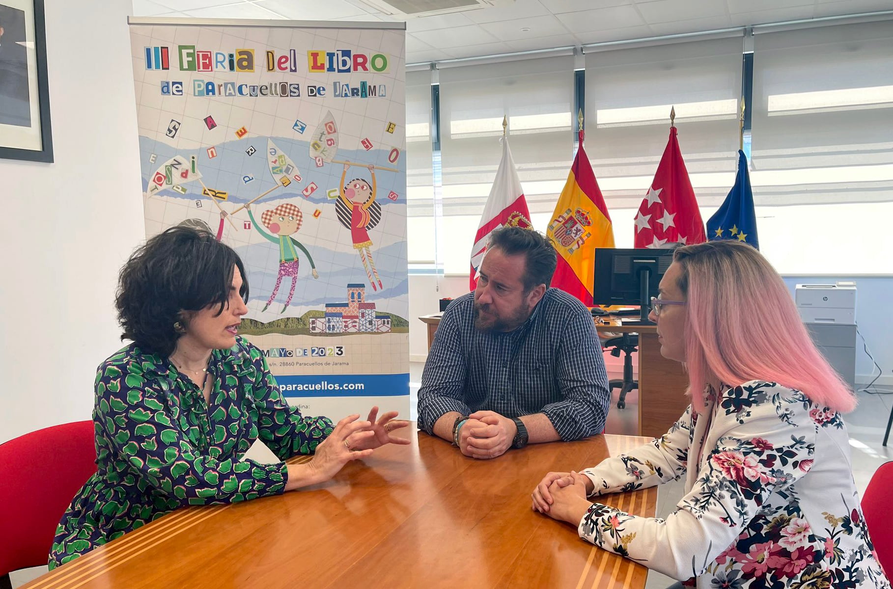 Presentación de la Feria del Libro de Paracuellos de Jarama