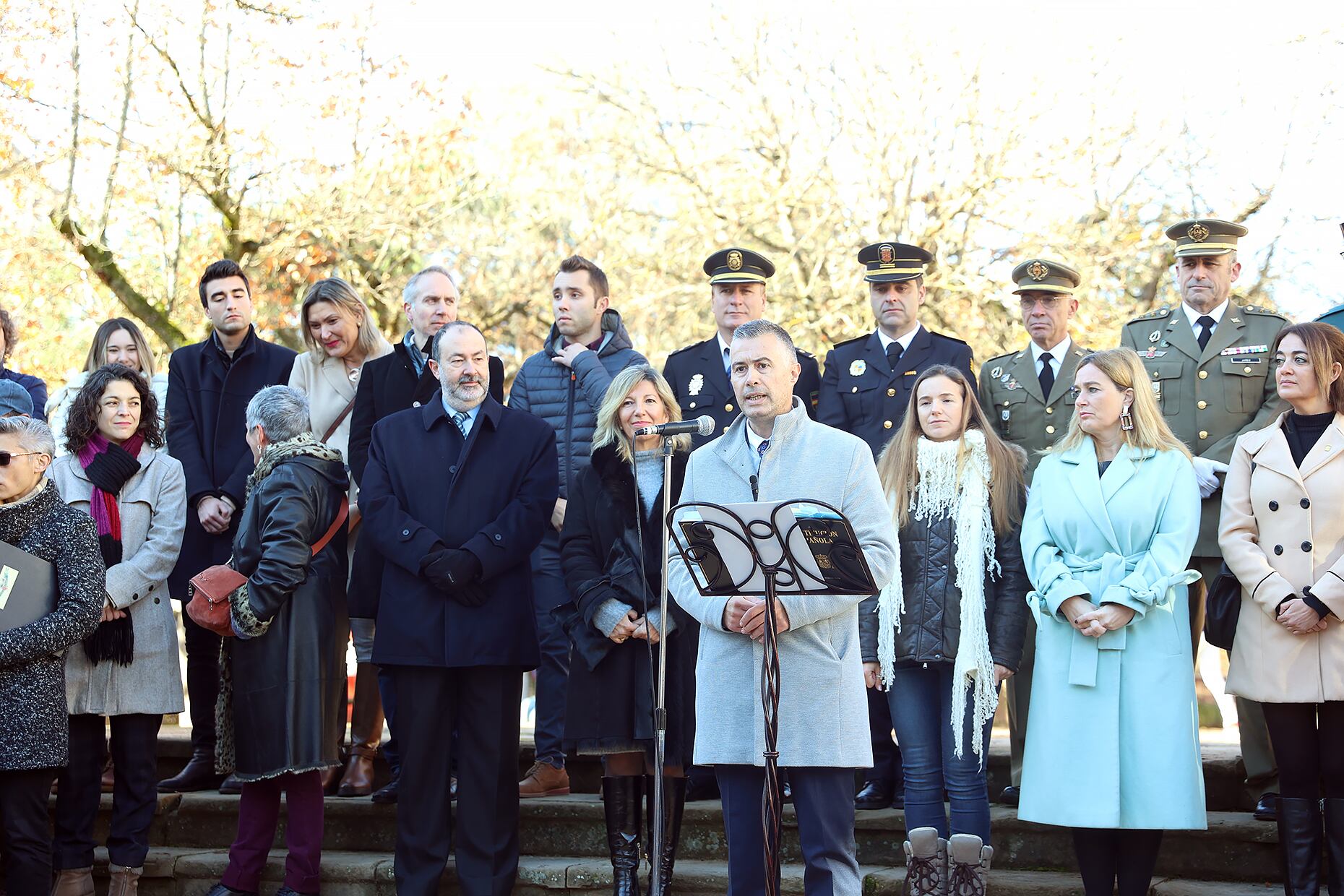 El acto tuvo lugar en el Paseo de la Constitución