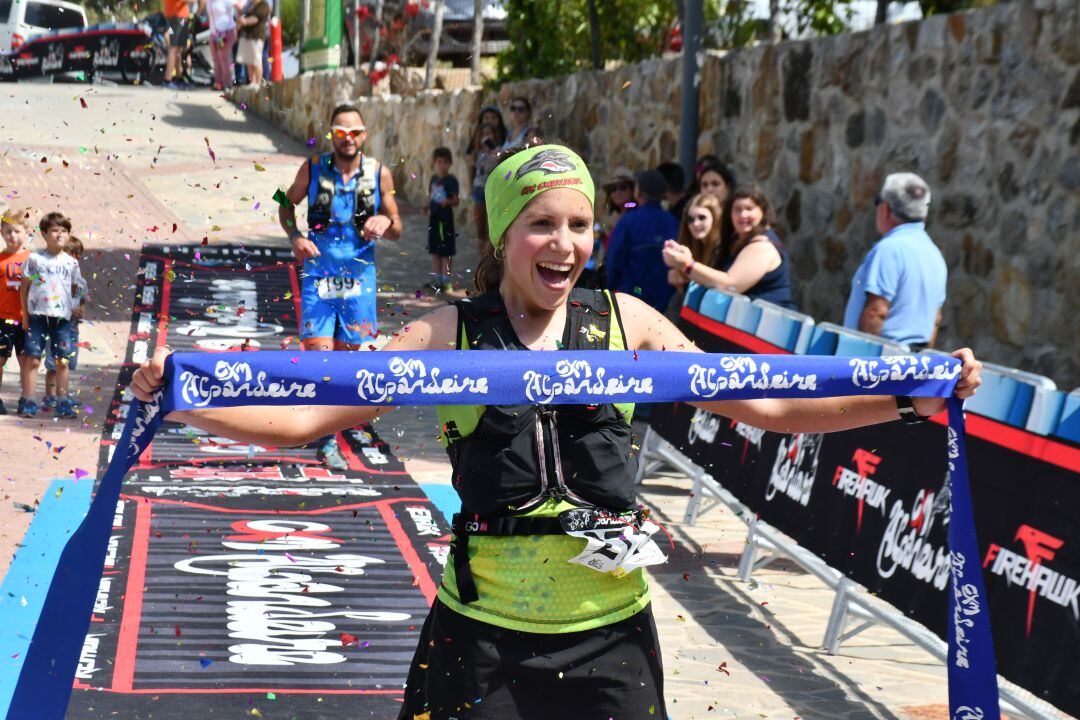 Eva Sayago cruzó la línea de meta en primer lugar con un tiempo de 02:27:19