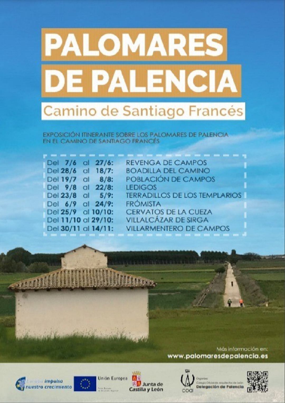 Exposición itinerante muestra los palomares del Camino Santiago en Palencia 