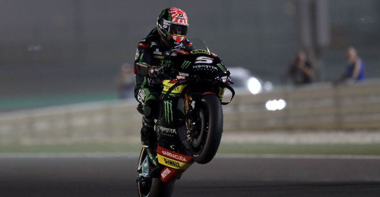 Johann Zarco, durante los entrenamientos de este sábado en Catar