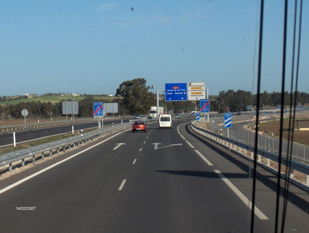 Autovía Jerez-Los Barrios.