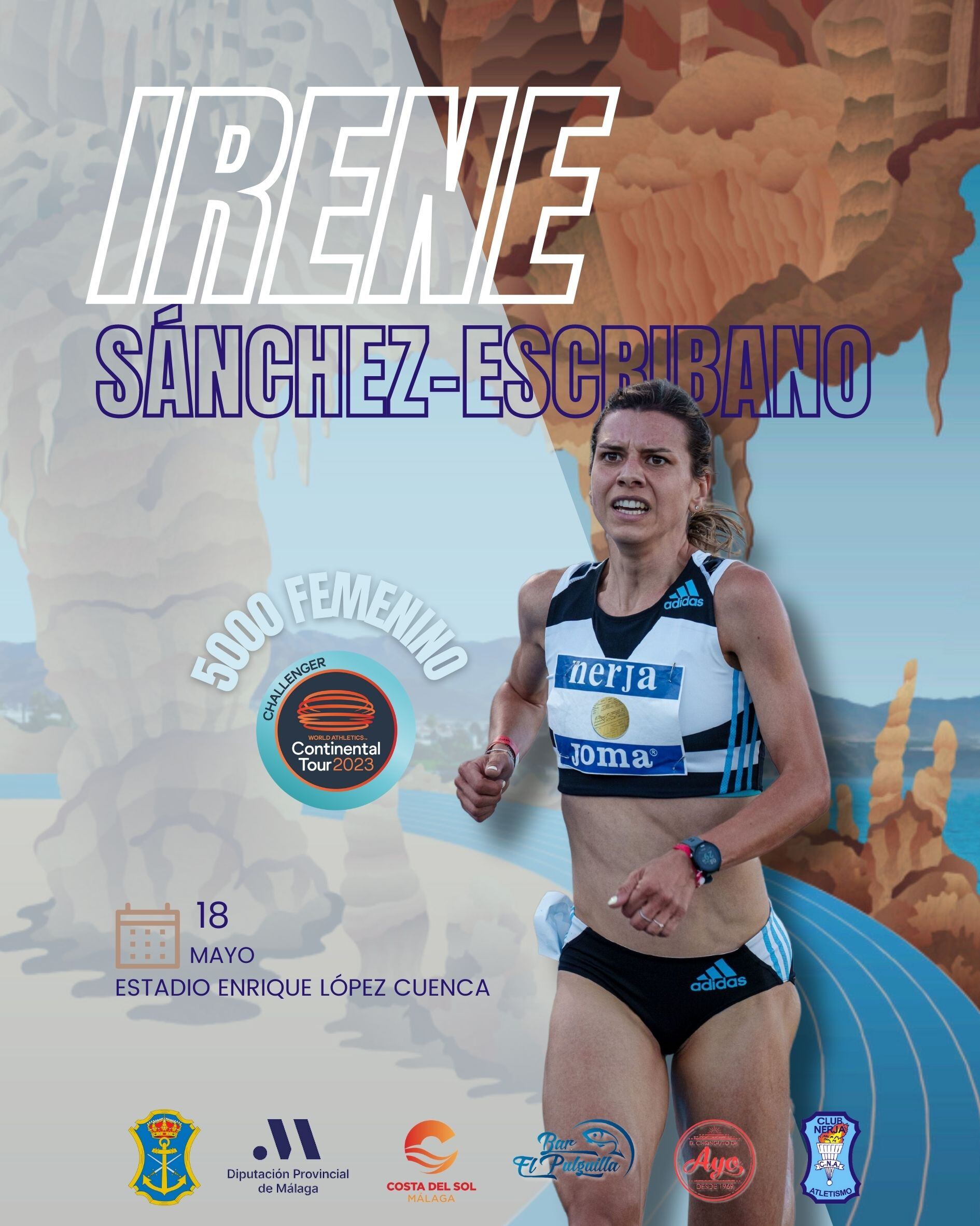 El Desafío Nerja tendrá a importantes atletas el jueves en el estadio Enrique López Cuenca de la localidad malagueña