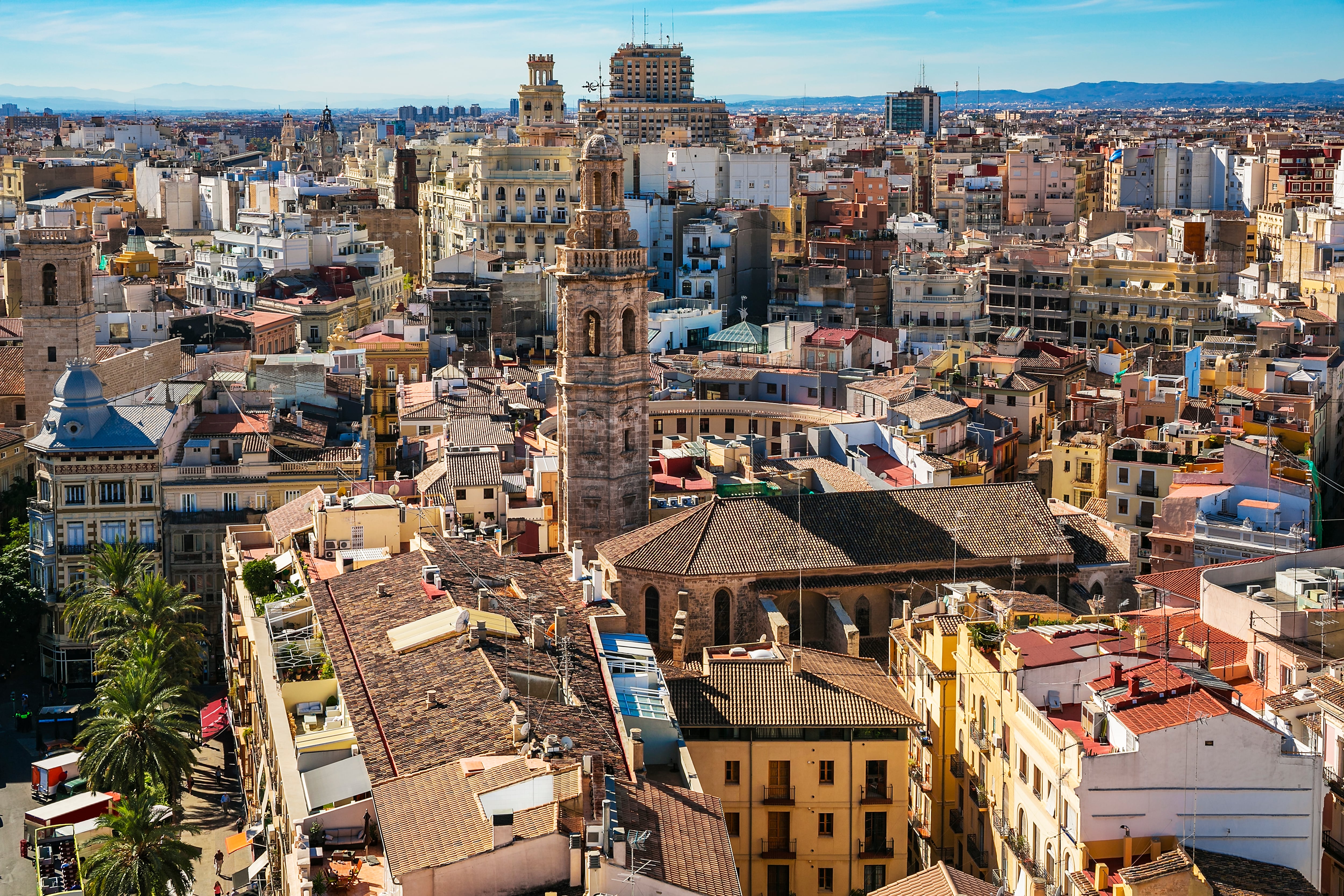 Vista de la ciudad de València, en una imagen de archivo