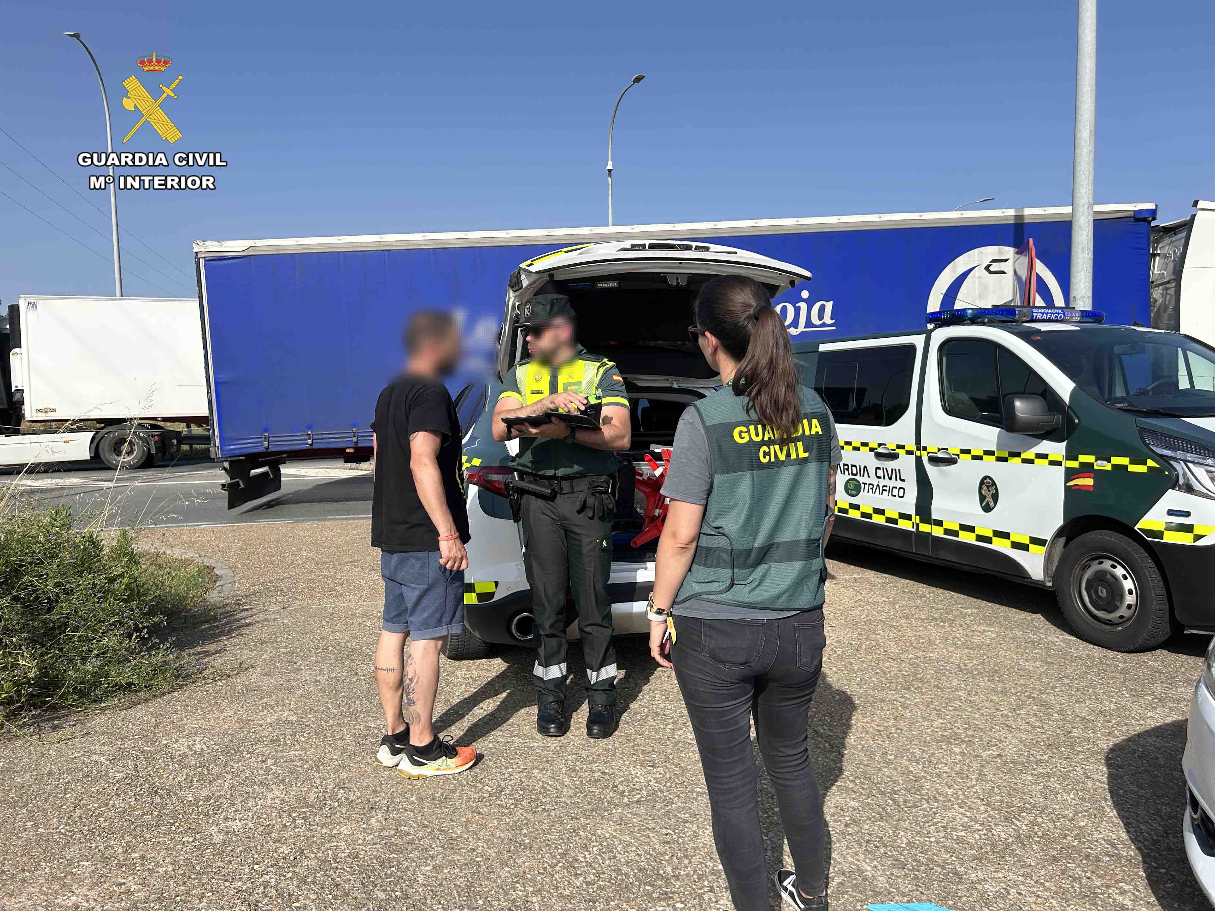 La Guardia Civil en un dispositivo por el Festival Gran Reserva