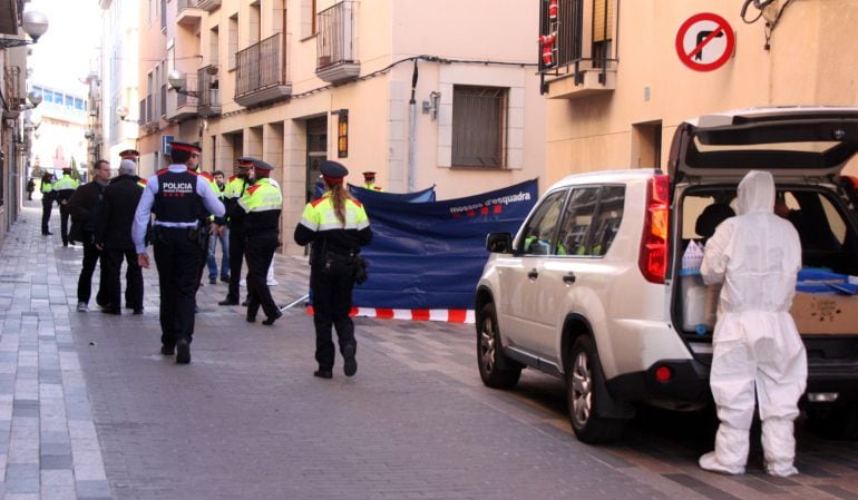 Imatge del lloc dels fets.