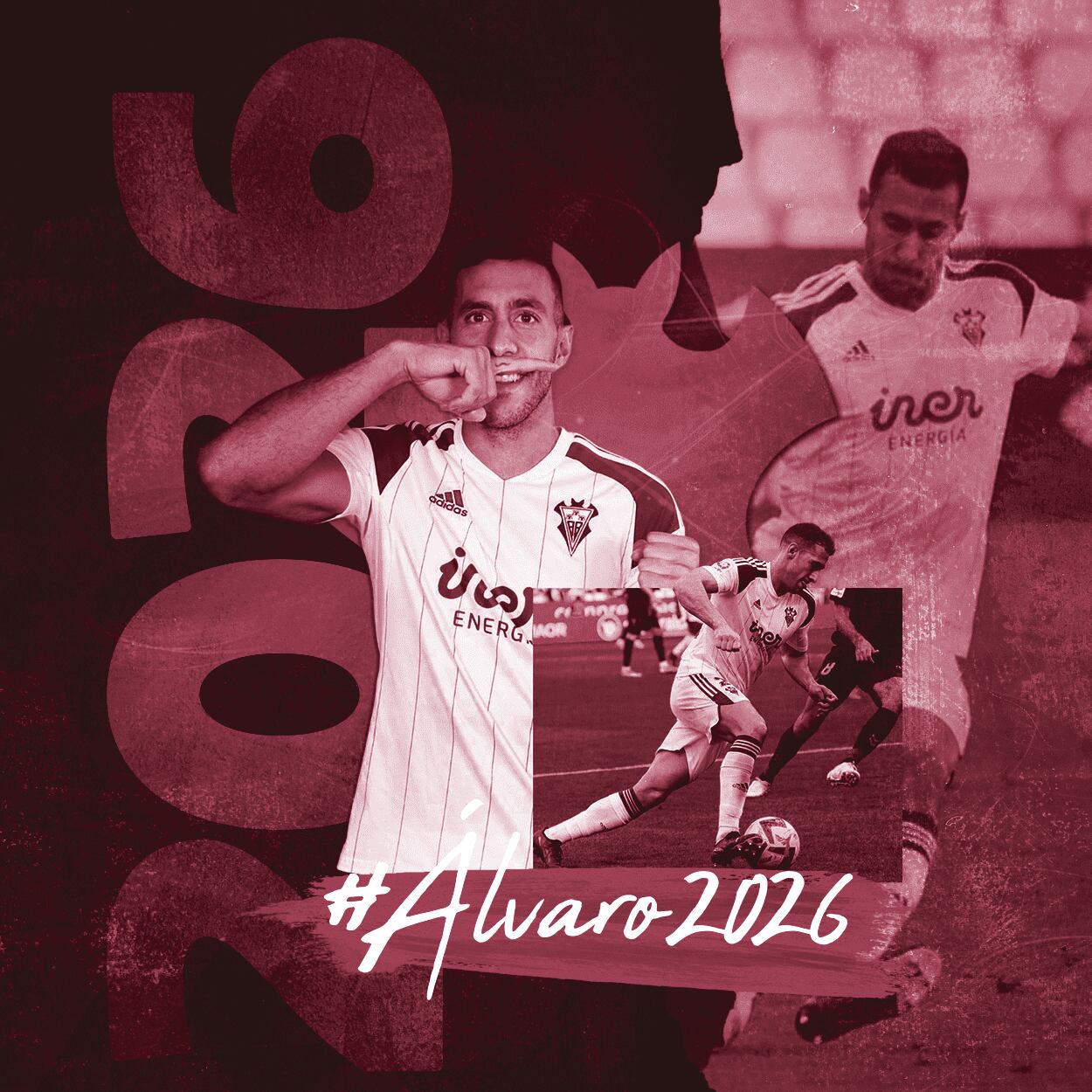 Álvaro Rodríguez renueva con el Albacete hasta 2026