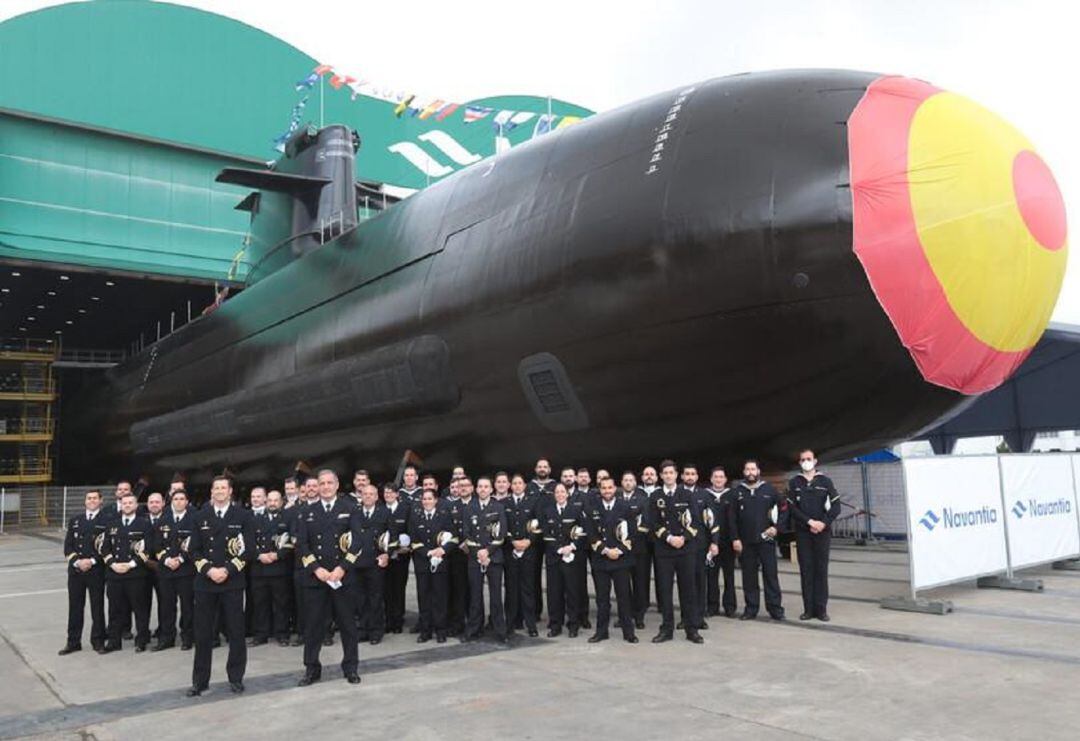 Submarino construido en parte en Palencia