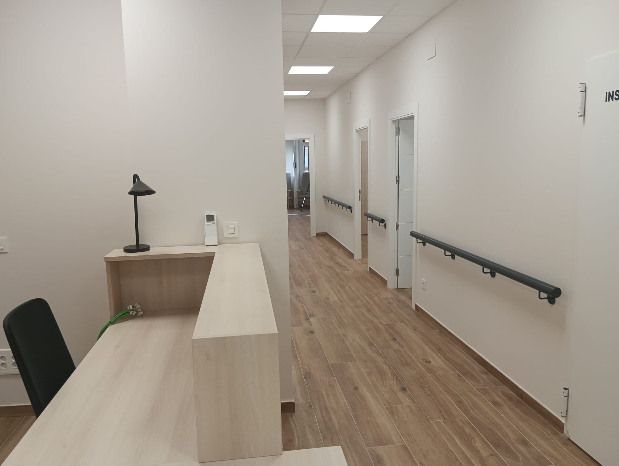 Recepción del centro