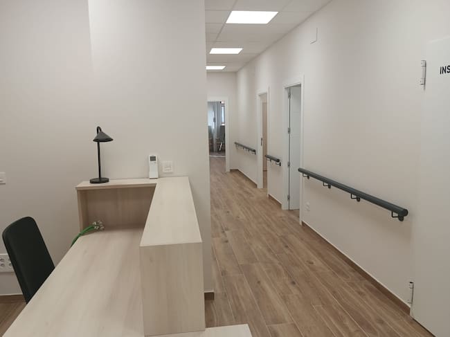 Recepción del centro