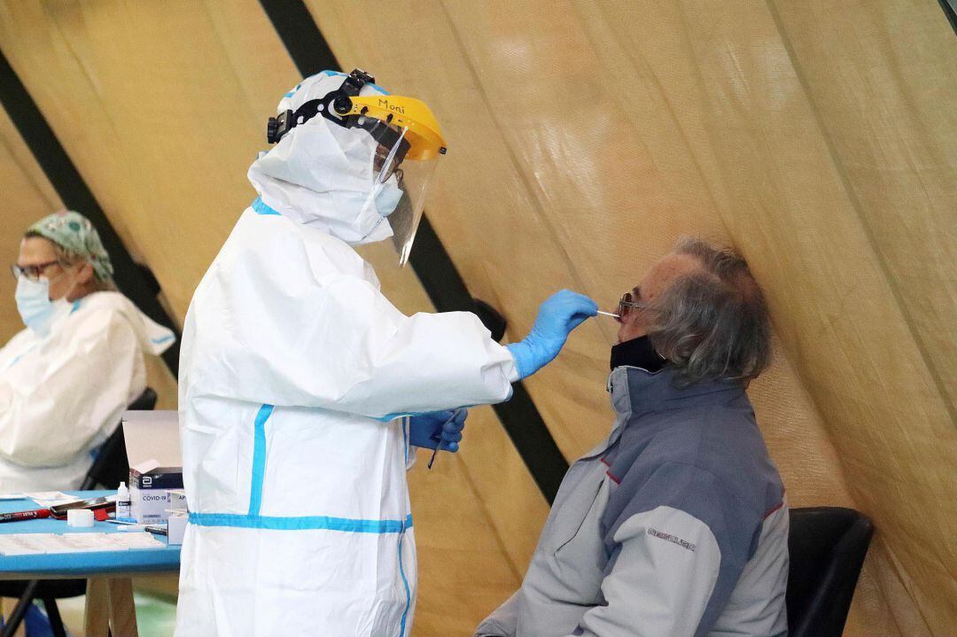 El cribado masivo de antígenos de Valencia de Don Juan arrojó 75 positivos de un total de 3.673 personas