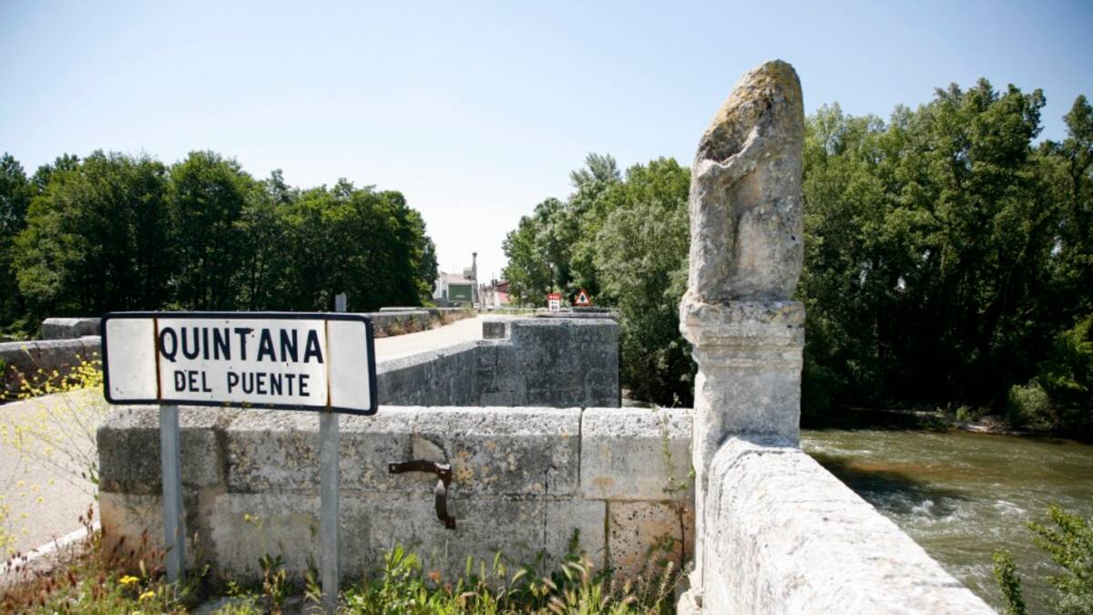 La CHD sitúa en nivel amarillo el río Arlanza en Peral de Arlanza